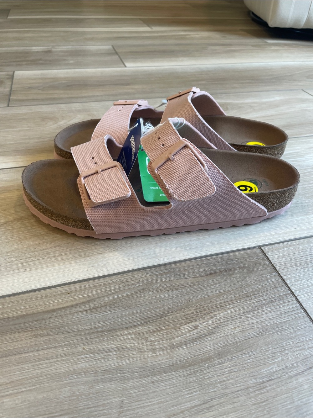 New women’s Birkenstock Vegan Two-Strap Sandals - Pink